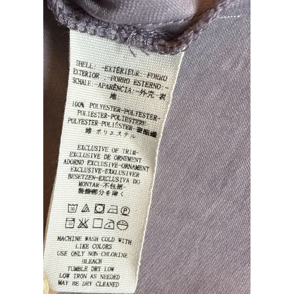 Free People Womens XS Blouse Top Silky Satin Quiet Luxury Going Out‎ Career